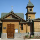 Храм в честь Иверской иконы Божией Матери в микрорайоне Сортировочный. 2010