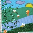 ''Весенний денек в лесу''. Авторы - Юля Лабутина (4 года) и ее мама