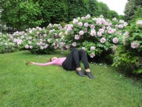 23 мая. Прогулка по маю. Австрия, Вена, отдых на траве в парке - 6 мая. Автор Полина Круглова