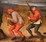 Питер Брейгель Младший, прозванный Адским (1564/65 – 1637/38). Танец Святого Вита в Моленбеке. Фрагмент. Фото Татьяны Шепелевой