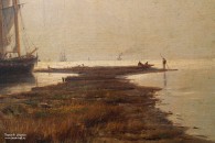 Л.Ф. Лагорио (1827 - 1905). Пейзаж. 1875 г. Фрагмент. Фото Татьяны Шепелевой
