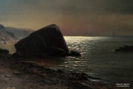 М.А. Алисов (1859 - 1933). Море. Ялта. 1897 г. Фрагмент. Фото Татьяны Шепелевой