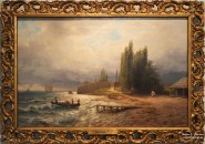 Л.Ф. Лагорио (1827 - 1905). Пейзаж. 1871 г. Фото Татьяны Шепелевой