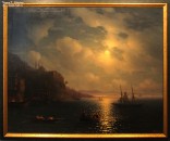 И.К. Айвазовский (1817 - 1900). Лунная ночь на Черном море. 1873 г. Фото Татьяны Шепелевой