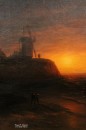 И.К. Айвазовский (1817 - 1900). Закат на море. 1878 г. Фрагмент. Фото Татьяны Шепелевой