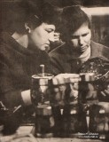 Ольга Павловна Лушина с дочерью Надеждой. 1973 год