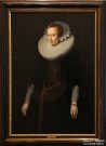 Михель Ян ван Миревельт (1567-1641). Портрет женщины в кружевном чепце. 1631 г.. Голландская школа. Фоторепродукция Татьяны Шепелевой