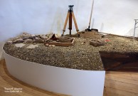 Макет места археологических раскопок, или ''раскопа''