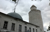 Купол Ханской мечети и минарет. Касимов. Фото Татьяны Шепелевой