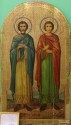 Икона ''Святые мученики Флор и Лавр''. Фото Татьяны Шепелевой