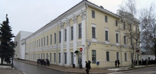 Бывший дворец нижегородского вице-губернатора, ныне - здание Арбитражного суда Нижегородской области. Фото Татьяны Шепелевой. 17 февраля 2014 года
