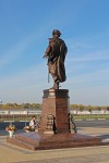Памятник Петру I, скульптор А. Щитов. Фото Татьяны Шепелевой. Нижний Новгород, 24 сентября 2014 года
