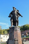 Памятник Петру I, скульптор А. Щитов. Фото Татьяны Шепелевой. Нижний Новгород, 24 сентября 2014 года