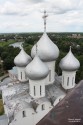 Купола Софийского собора. Вид с колокольни Софийского собора. Вологда, июнь 2014 года. Фото Татьяны Шепелевой