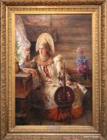 Маковский. (1839 – 1915). Боярышня. Фото Татьяны Шепелевой