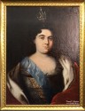 Неизвестный художник. Портрет Екатерины I Холст, масло. Конец XVIII - начало XIX вв.