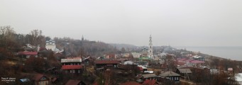 Панорама Юрьевца. 20 ноября 2014 года. Фото Татьяны Шепелевой
