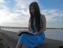 ‘‘Плеск волны и шелест  страниц’‘.  Пл. Ленина, река Ока. Автор Ионов Д.В.