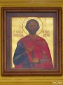 Икона святого благоверного князя Александра Невского над вратами собора