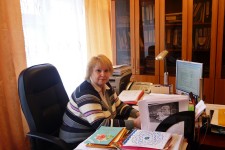Наталья Викторовна Кутьина, директор детского дома № 5, в своём рабочем кабинете. 24 февраля 2014 года. Фото Татьяны Андриановой