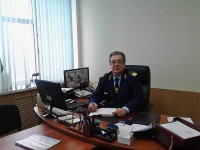 Александр Владимирович Михалёв на рабочем месте. 5 февраля 2015 года. Фото из личного архива А.В. Михалева