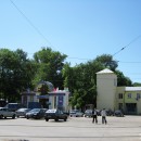 Вход в парк им. 1-го Мая с улицы Чкалова. 2010 г.
