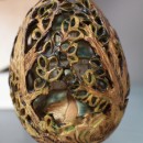 М.А. Абдуллина. Пасхальное яйцо. Керамика
