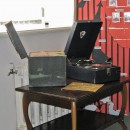 Старинный патефон в ''Музее песни XX века''