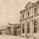 Старинное здание Московского вокзала. Вид с привокзальной площади. Фото М.П. Дми