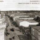 Вид на Московское шоссе с каланчи полицейской части. Фото М.П. Дмитриева. Начало
