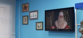 ''Веселые головоломки Деда Мороза''. Телевизионное Обращение Деда Мороза к народу. Библиотека им. В. Дубинина. Декабрь 2021 года