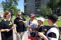 ''Общероссийский день библиотек в Канавине''. ''Бегущая книга — 2025'' в Канавине. Микрорайон Гордеевский. 27 мая 2025 года