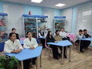 ''К Дню народного единства''. Учащиеся 8 класса школы № 52 на исторической игре. Библиотека им. В. Дубинина. 31 октября 2025 года