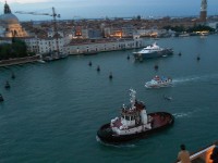 29 сентября. Всемирный день моря. Круиз по Адриатике. Porto di Venezia в сумерках
