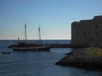 29 сентября. Всемирный день моря. Круиз по Адриатике. У крепости Святого Иоанна в Дубровнике, Хорватия