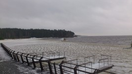 1 декабря. Горьковское море в первый день зимы. Автор Фаина Векслер