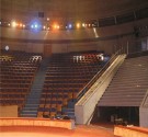 Выдвижная лестница в Нижегородском цирке, соединяющая эстраду с большой ареной. 2014 года