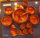 Набор для окрошки, 18 предметов. 2000 год. Автор Николай Александрович Гущин. Фото Татьяны Шепелевой