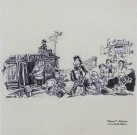 ''Литературная баня''. А.М. Горький в дружеских шаржах и карикатурах современников. ''Лучше поздно, чем никогда''. 1928 г.. Фоторепродукция Татьяны Шепелевой
