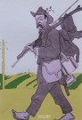 ''Литературная баня''. А.М. Горький в дружеских шаржах и карикатурах современников. ''Почетный турист''. 1928 г.. Фоторепродукция Татьяны Шепелевой