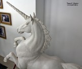 Скульптура единорога в Музее истории ВМЗ. 31 мая 2018 года. Фото Татьяны Шепелевой
