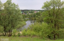 Река Гусь. Гусь-Железный Рязанской области. Фото Татьяны Шепелевой. 19 мая 2015 года