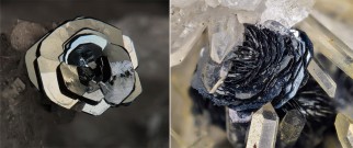 Железная роза - кристалл гематита. Фото из Интернета