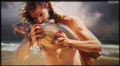 Алексей Чернигин. Ichthus. 2018. Холст, масло