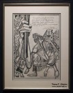 Фёдор Конюхов. Чем ближе дождь. 2009. Бумага, перо, тушь
