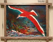 Фёдор Конюхов. Красная чайка. 2006. Бумага, автолитография
