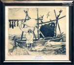 Фёдор Конюхов. Зверобой. 1982. Бумага, автолитография