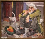 Сергей Сорокин. Пирожок с мясом. 2010. Смешанная техника