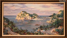 Виктор Сторожев. Палеокострица в утренних лучах. Остров Керкира (Корфу). Греция. 2018. Холст, акрил, масло Виктор Сторожев. Палеокострица в утренних лучах. Остров Керкира (Корфу). Греция. 2018. Холст, акрил, масло