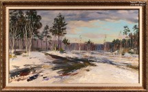 Виктор Сторожев. Весенние дороги. Балахна. 2016. Холст, акрил Виктор Сторожев. Весенние дороги. Балахна. 2016. Холст, акрил